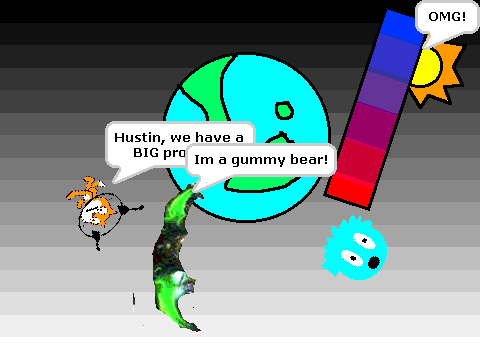 Put your character in space![1][1]