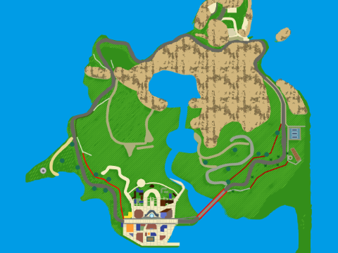MK8S: Wuhu Island Art v2