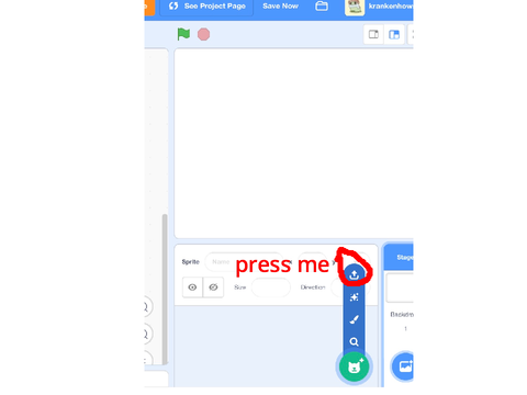 how to upload a sprite from your photos