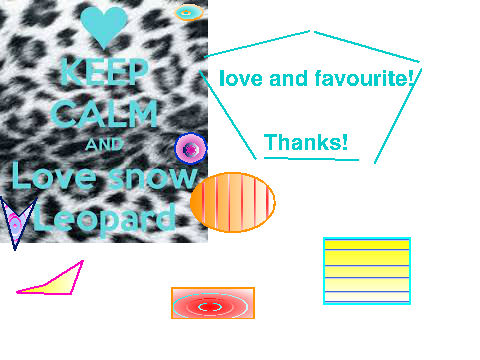 Keep Calm and love Snow Leopards