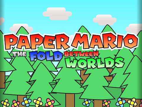 Paper Mario the Fold Between Worlds title screen v0.02