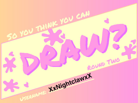 So You Think You Can Draw? Round 2 remix