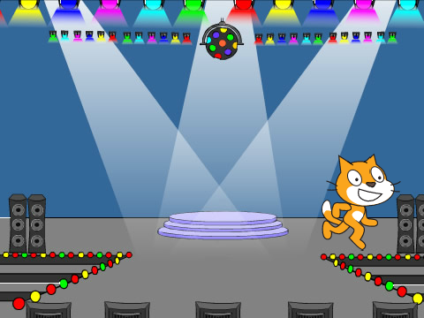 dance of the disco cat