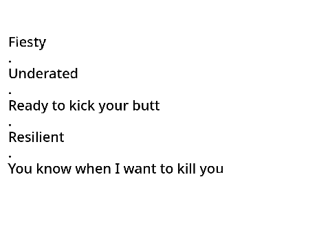 Acronym for my Furry 