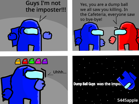 Funnie among us meme template #All #Art remix