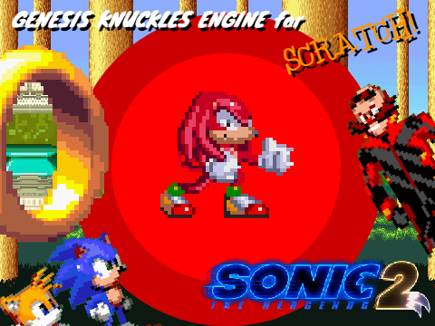 Sonic Movie 2 Knuckles engine for scratch(genesis)