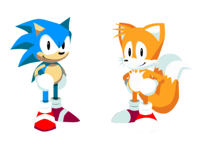 more sonic vector art 