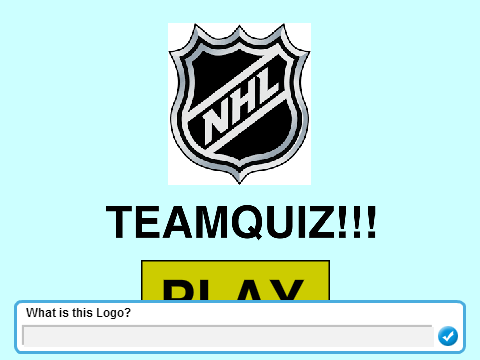 NHL TeamQuiz! v1.1