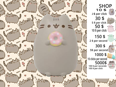 Pusheen squishie clicker