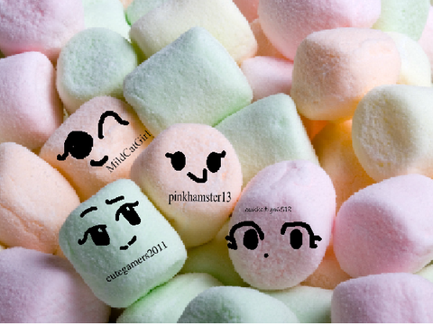 Add yourself as a marshmallow