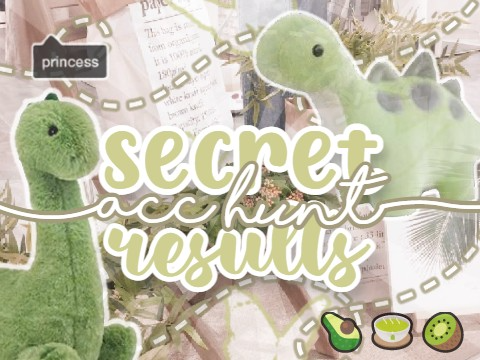 ଘ 500+ secret account hunt results ♡