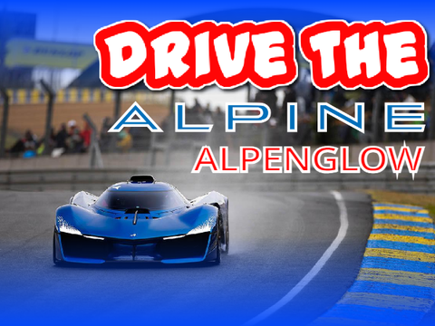 ⚡️Alpine Alpenglow ⚙️// Test #game #all #trending #alpine #teamcv #drive #car #race