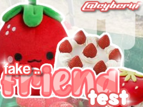 ☆★ fake friend test ?! | irl friends ꒷꒦