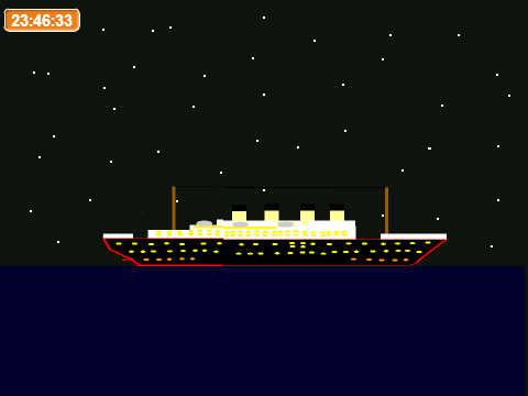 Titanic in real time