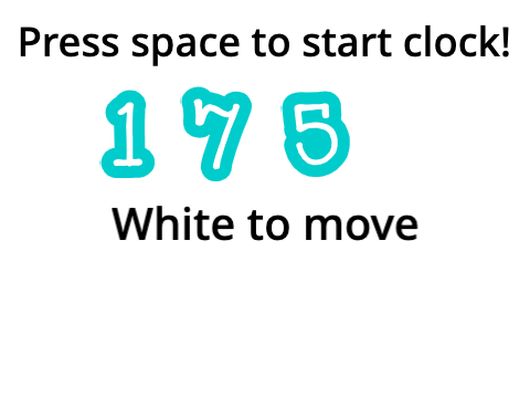 Weird Chess Clock