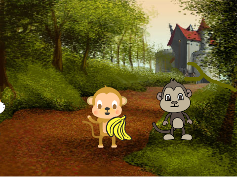 monkey's with a cat pt 2