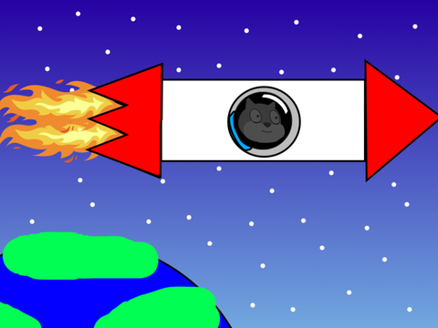 Flying through space