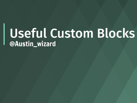 Custom Blocks