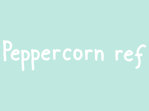 Peppercorn ref