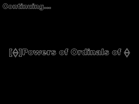 Every functions: Part 2 - reaching Ordinal Level Power 58!