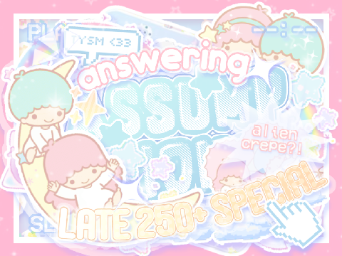 ♡ answering assumptions ?!