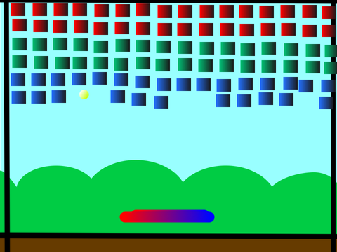 ブロック崩し