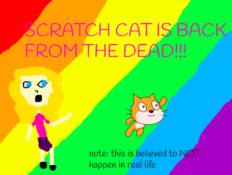 Scratch Cat Gets Eaten