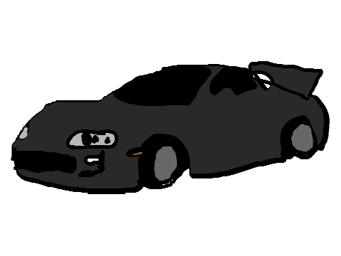 Toyota Supra mk4 art 