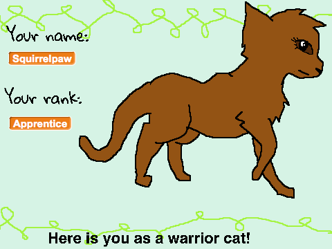 You as a Warrior Cat! remix