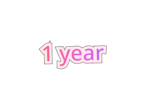 1 year