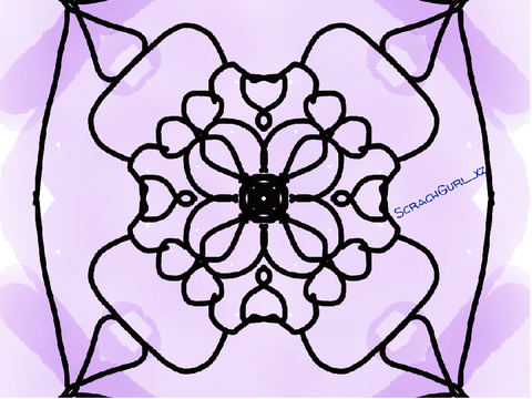  Pattern purple!