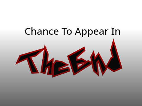 (Closed) Chance To Appear In "The End"