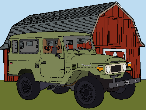1985 Toyota Landcruiser FJ cruiser 45 Series  