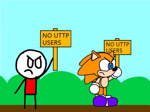Add yourself protesting UTTP and Mean Users remix