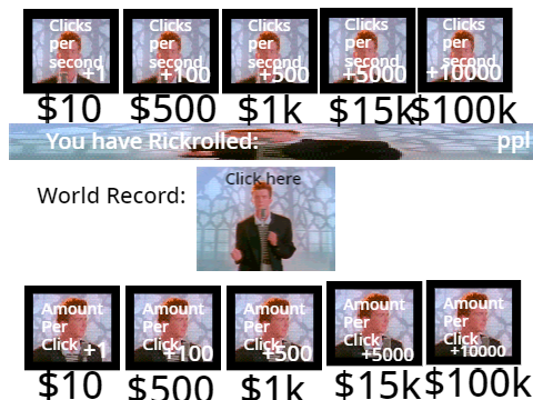 Rickroll Clicker