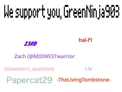 Support @GreenNinja903!!! remix remix remix remix remix