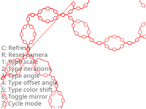 Geometric fractal generator