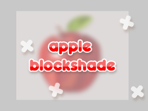 Apple // Blockshade