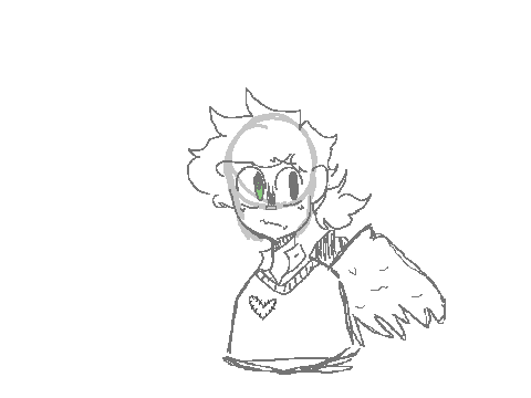 i redesigned my oc :DDDD