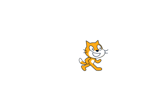 Scratch cat gives message #Trending #games