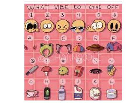 what vibe do I give off? remix remix