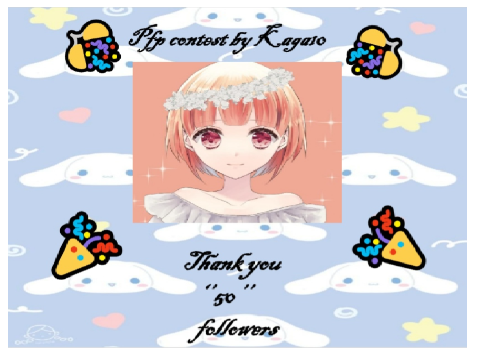Thumbnail for pfp contest by Kaga10  remix