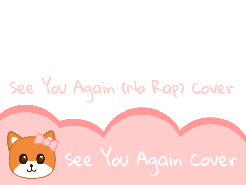 See you again Cover