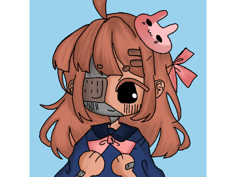 cyborg girl || artttt :))