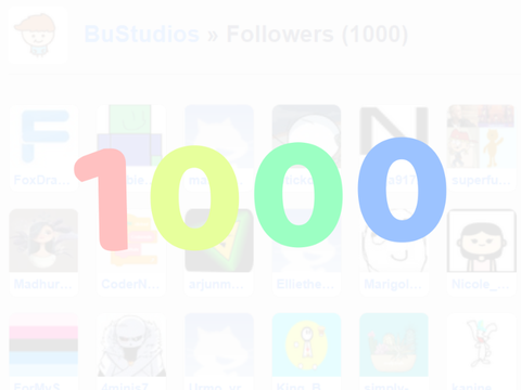 First remix of: Thanks for 1000!