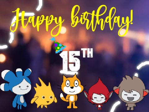 Happy B-day scratch cat!