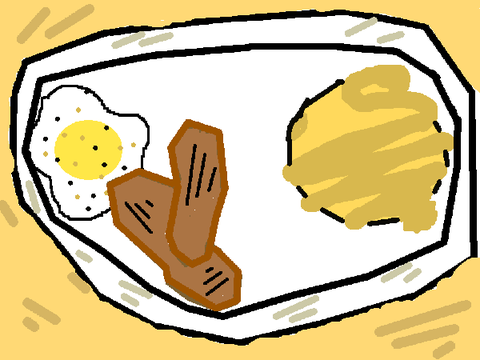 Breakfast art