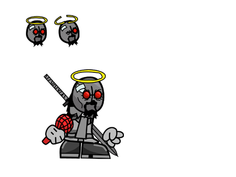 Friday Night Funkin' V.S. Jebus ASSETS
