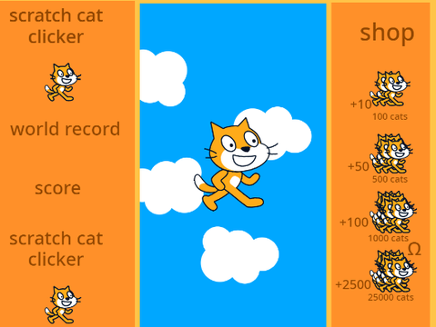 scratch cat clicker