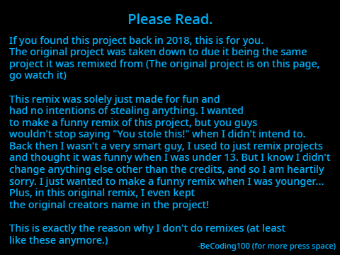 TGD Remix Info.
